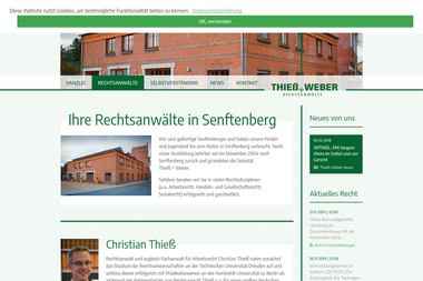 thiess-weber-senftenberg.de/rechtsanwalte.html - Anwalt Senftenberg