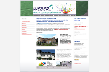thorstenweber.com - Malerbetrieb Wadern