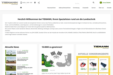tiemann-landtechnik.de - Landmaschinen Bremervörde