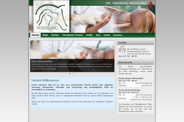 tieraerztliche-praxis-wessling.de - Tiermedizin Siegen
