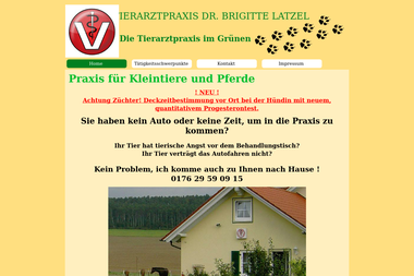 tierarzt-dr-latzel.de - Tiermedizin Wertheim