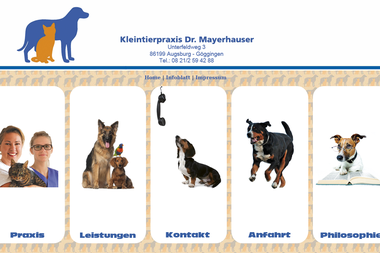 tierarzt-dr-mayerhauser.de - Tiermedizin Augsburg