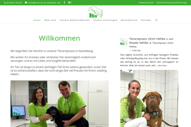 tierarzt-hehlke.de - Tiermedizin Gevelsberg