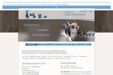 tierarzt-kerkman.de - Tiermedizin Gevelsberg