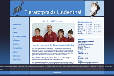tierarzt-leipzig-lindenthal.de - Tiermedizin Leipzig