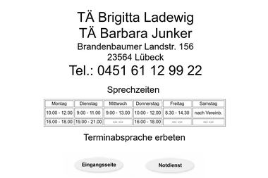 tierarzt-luebeck.de/html/ta_ladewig_-_ta_junker.html - Tiermedizin Lübeck
