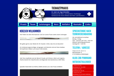 tierarzt-nidderau.de - Tiermedizin Nidderau