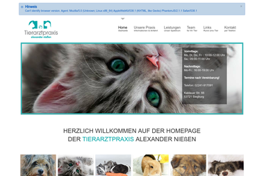 tierarzt-niessen.de - Tiermedizin Siegburg