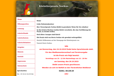 tierarzt-norkus.de - Tiermedizin Recklinghausen