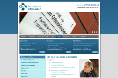 tierarzt-odenkirchen.de/team/dr-stefan-odenkirchen - Tiermedizin Unna