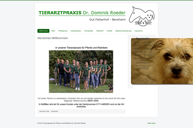 tierarztpraxis-bensheim.de - Tiermedizin Bensheim