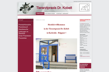 tierarztpraxis-dr-kobelt.de - Tiermedizin Karlsruhe