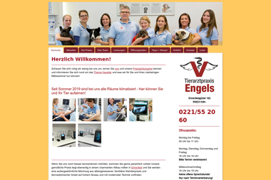 tierarztpraxis-engels.de - Tiermedizin Köln