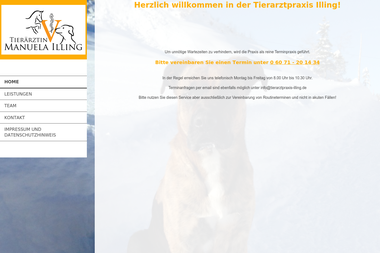 tierarztpraxis-illing.de - Tiermedizin Dieburg