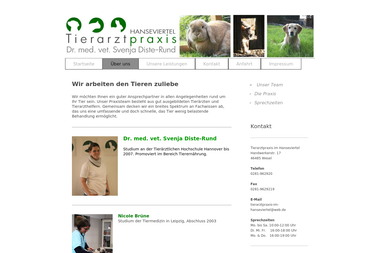 tierarztpraxis-im-hanseviertel.de/%C3%BCber-uns/unser-team - Tiermedizin Wesel