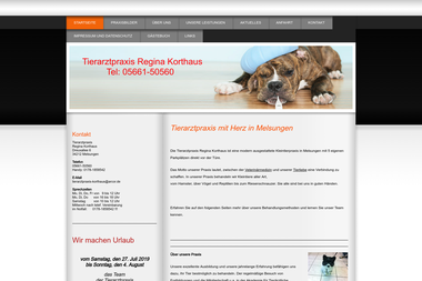 tierarztpraxis-korthaus.de - Tiermedizin Melsungen