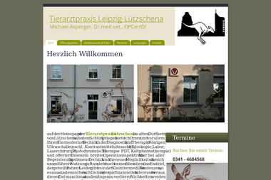 tierarztpraxis-leipzig-luetzschena.de - Tiermedizin Leipzig