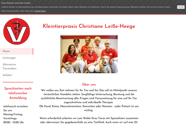 tierarztpraxis-leisse.de - Tiermedizin Herne
