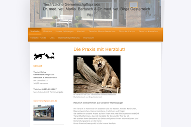tierarztpraxis-list.de - Tiermedizin Hannover