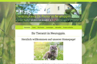 tierarztpraxispastor.de - Tiermedizin Neuruppin