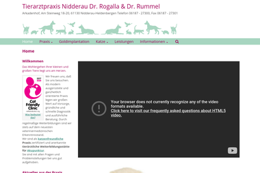 tierarztpraxis-rogalla-rummel.de - Tiermedizin Nidderau