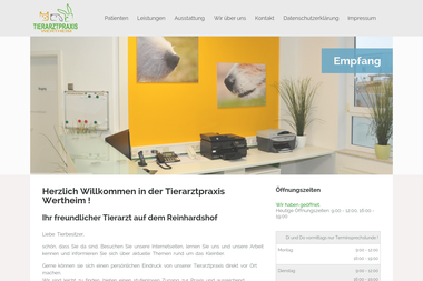 tierarztpraxis-wertheim.de - Tiermedizin Wertheim