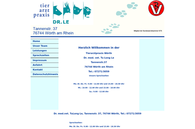 tierarztpraxis-woerth.de - Tiermedizin Wörth Am Rhein