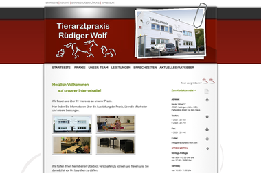 tierarztpraxis-wolf.com - Tiermedizin Hattingen