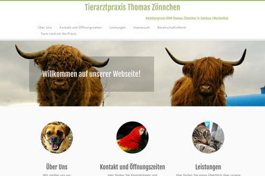tierarztpraxis-zoennchen.de - Tiermedizin Zwickau
