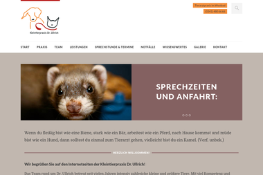 tierarzt-ullrich.de - Tiermedizin Leipzig