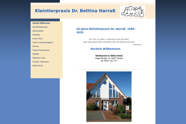 tierarzt-vechta-harrass.de - Tiermedizin Vechta