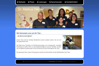 tierarzt-weber.de - Tiermedizin Saarlouis
