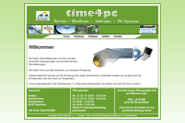 time4pc.de - Computerservice Mannheim
