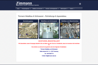 timmann-web.de - Schweißer Hamburg