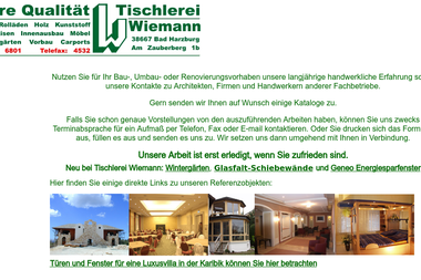 tischlerei-wiemann.de - Treppenbau Bad Harzburg