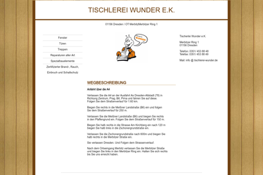 tischlerei-wunder.de - Tischler Dresden