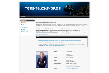 toms-tauchshop.de - Tauchschule Giessen