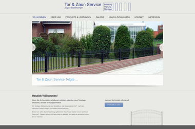 tor-zaun-service.de - Zaunhersteller Telgte