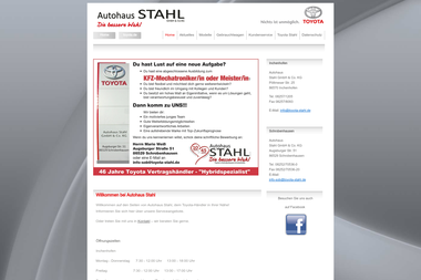 toyota-stahl.de - Druckerei Schrobenhausen