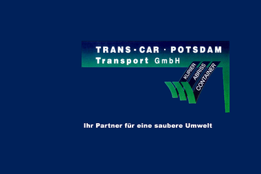 trans-car.de - Containerverleih Potsdam