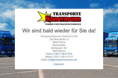transporte-konermann.de - Umzugsunternehmen Rheine