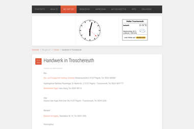 troschenreuth.de/index.php/wo-gibt-es/firmen/18-handwerk-in-troschereuth - Möbeltischler Pegnitz