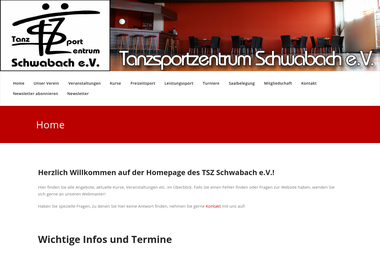 tsz-schwabach.de - Tanzschule Schwabach