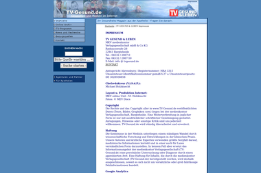 tv-gesund.de/impressum.html - Druckerei Bargteheide