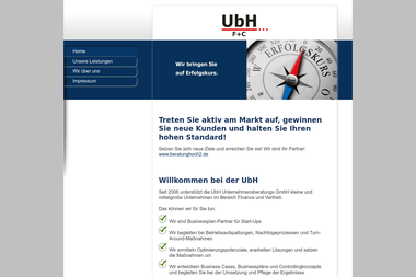 ubh-fc.de - Unternehmensberatung Kiel