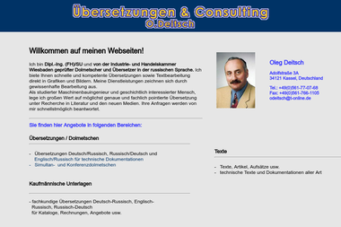 uebersetzungen-consulting-deitsch.de - Übersetzer Kassel