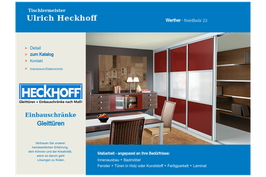 ulrich-heckhoff.de - Tischler Herford