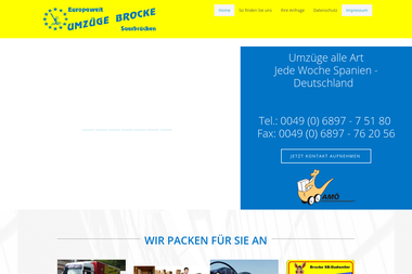 umzuege-brocke.de - Umzugsunternehmen Saarbrücken