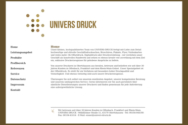 univers-druck.de - Druckerei Obertshausen