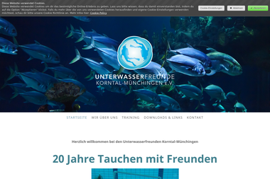 unterwasserfreunde.eu - Tauchschule Korntal-Münchingen